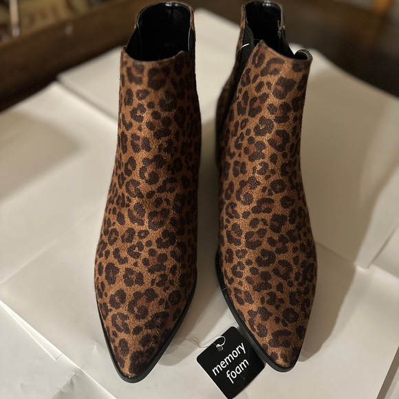 Ana leopard print booties - Picture 4 of 6